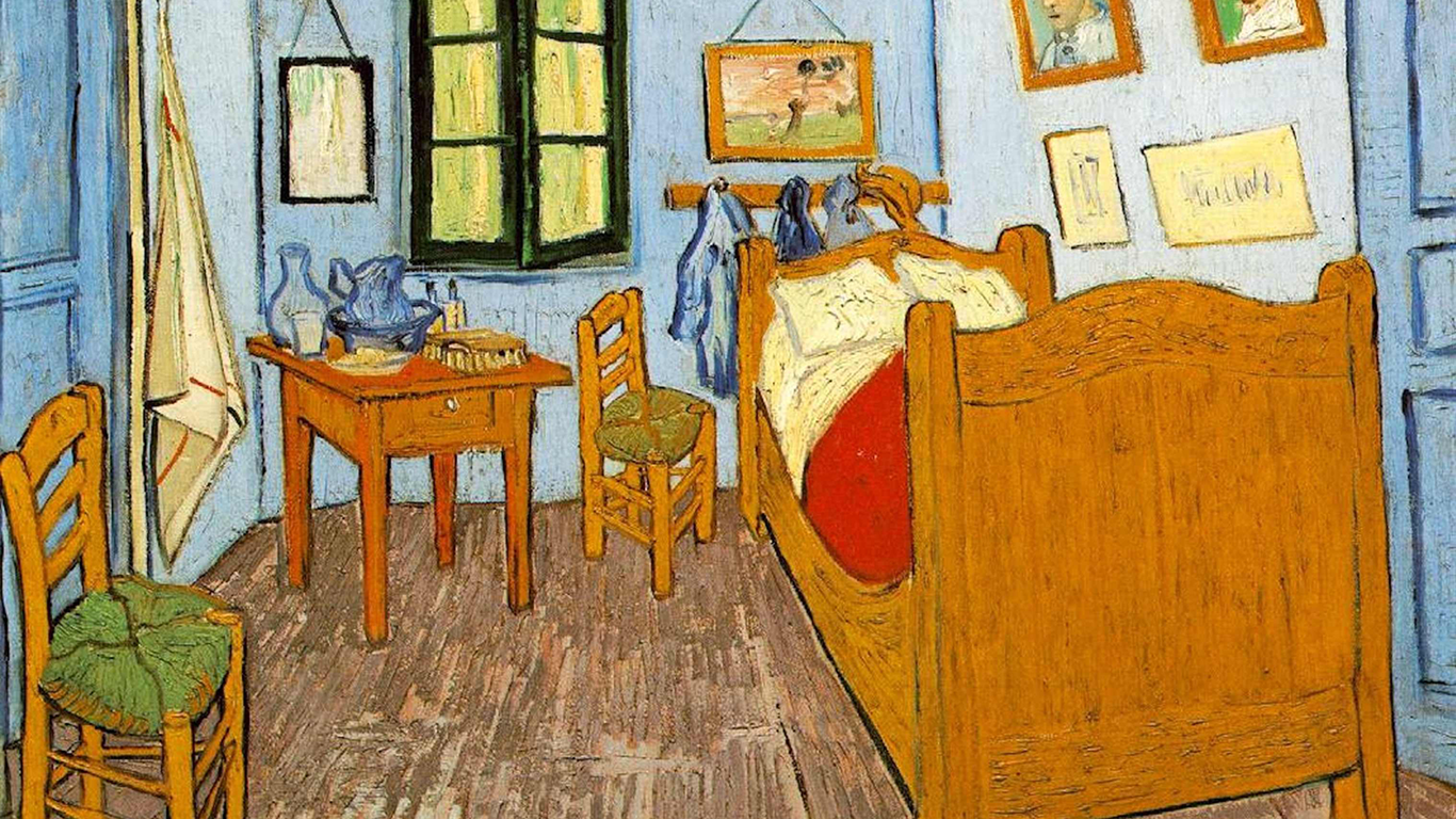 Bedroom in Arles by Vincent Van Gogh